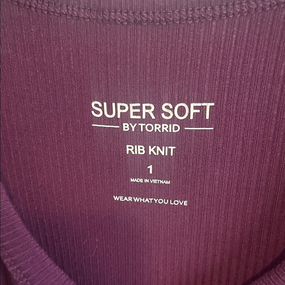 NWT Torrid Ribbed Tank - Picture 2 of 5